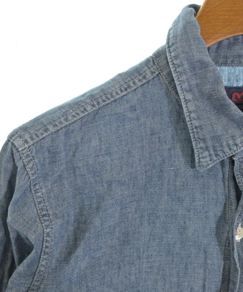 45R（フォーティーファイブアール）カジュアルシャツ 紺 サイズ:3(L位) レディース/2200627748035