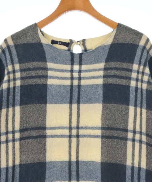 45R（フォーティーファイブアール）ワンピース 紺 サイズ:0(F) レディース/2200629637016