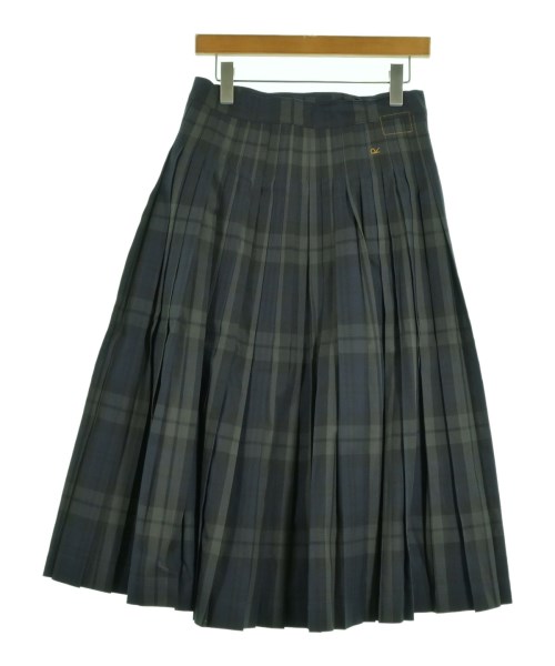 45R（フォーティーファイブアール）ロング・マキシ丈スカート 紺 サイズ:2(M位) レディース/2200629986091