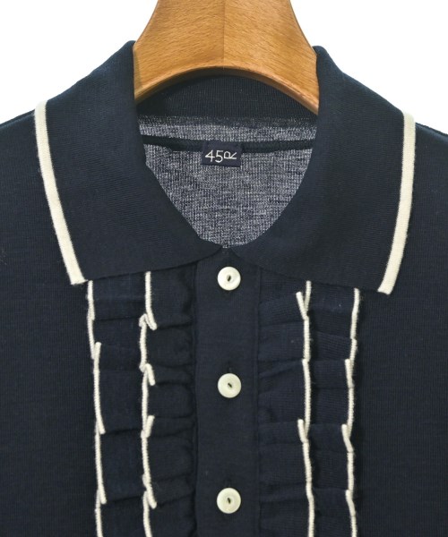 45R（フォーティーファイブアール）カーディガン 紺 サイズ:2(M位) レディース/2200629986176
