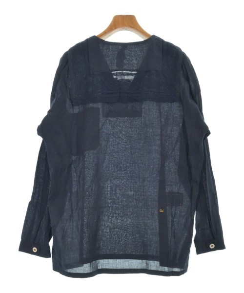 45R（フォーティーファイブアール）カジュアルシャツ 紺 サイズ:0(F) レディース/2200629986312