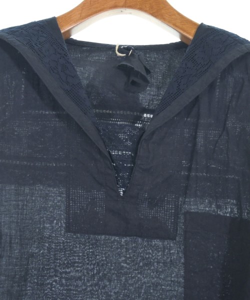 45R（フォーティーファイブアール）カジュアルシャツ 紺 サイズ:0(F) レディース/2200629986312