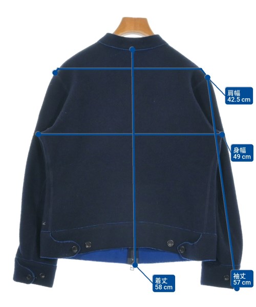 45R（フォーティーファイブアール）その他 紺 サイズ:2(M位) レディース/2200630396124