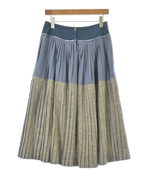 45R（フォーティーファイブアール）ロング・マキシ丈スカート 紺 サイズ:2(M位) レディース/2200624395041