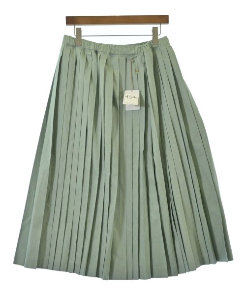 45R（フォーティーファイブアール）ロング・マキシ丈スカート 緑 サイズ:0(F) レディース/2200631318156
