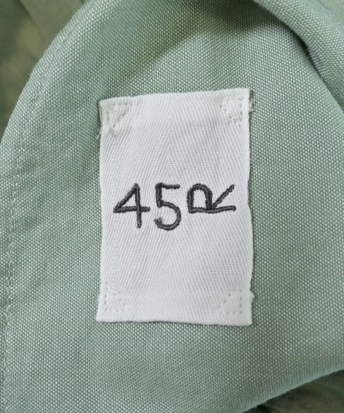 45R（フォーティーファイブアール）ロング・マキシ丈スカート 緑 サイズ:0(F) レディース/2200631318156