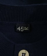 45R（フォーティーファイブアール）カーディガン 紺 サイズ:1(S位) レディース/2200631318200