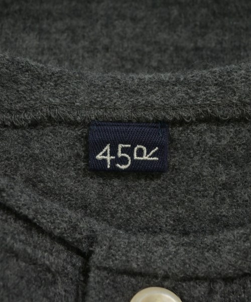 45R（フォーティーファイブアール）カーディガン グレー サイズ:F レディース/2200631318217