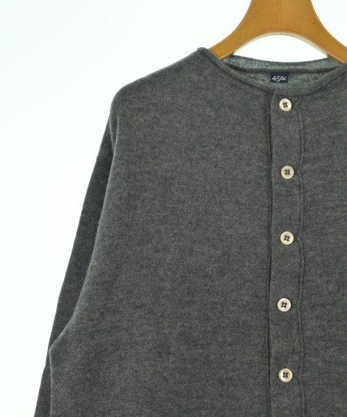 45R（フォーティーファイブアール）カーディガン グレー サイズ:F レディース/2200631318217