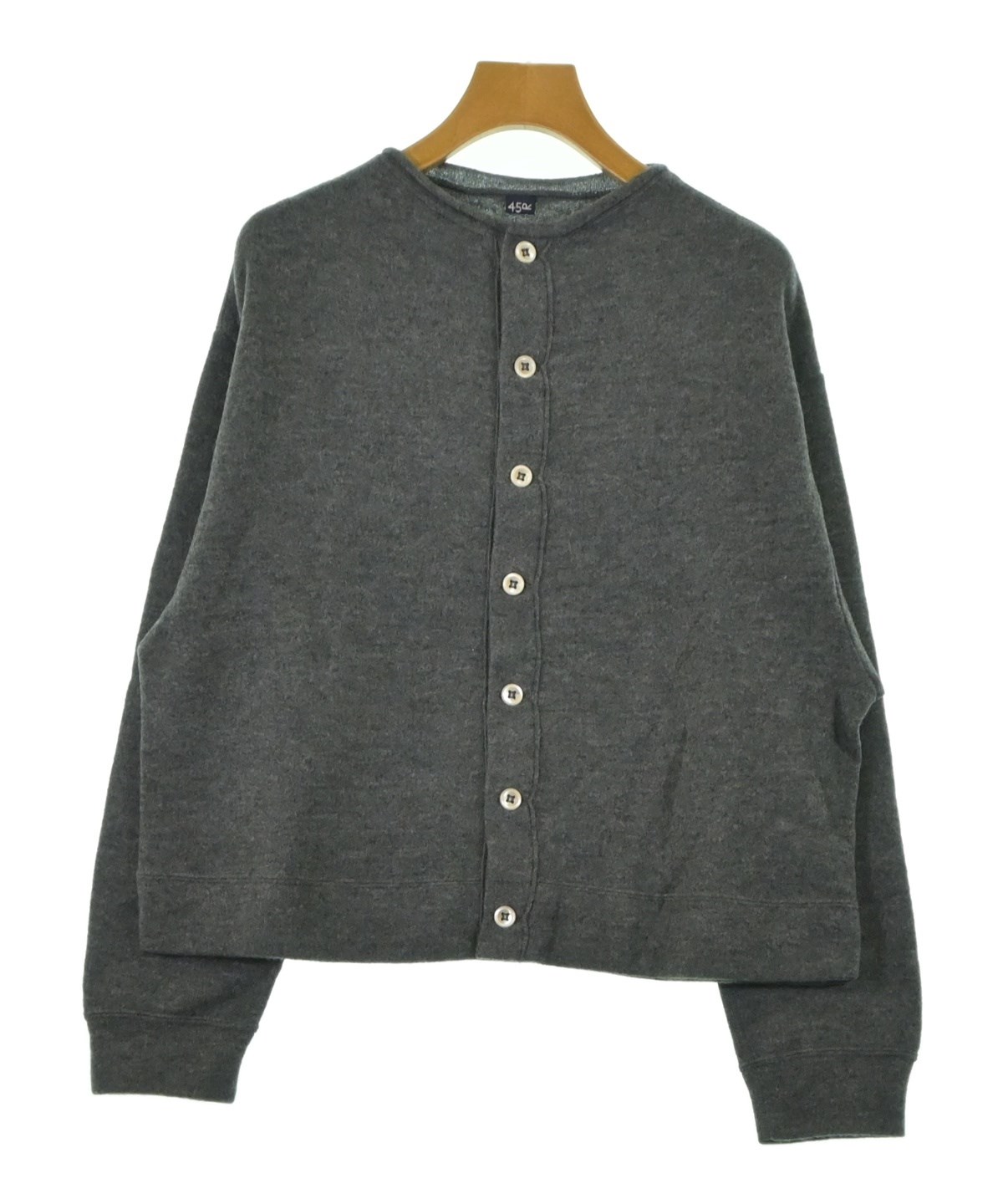 45R（フォーティーファイブアール）カーディガン グレー サイズ:F
