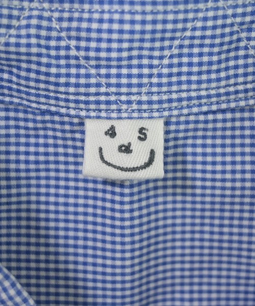 45R（フォーティーファイブアール）カジュアルシャツ 青 サイズ:3(L位) レディース/2200631318286