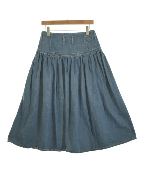 45R（フォーティーファイブアール）ロング・マキシ丈スカート 紺 サイズ:F レディース/2200631324027