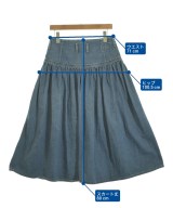 45R（フォーティーファイブアール）ロング・マキシ丈スカート 紺 サイズ:F レディース/2200631324027