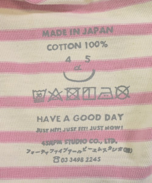 45R（フォーティーファイブアール）Tシャツ・カットソー ベージュ サイズ:F レディース/2200632792092