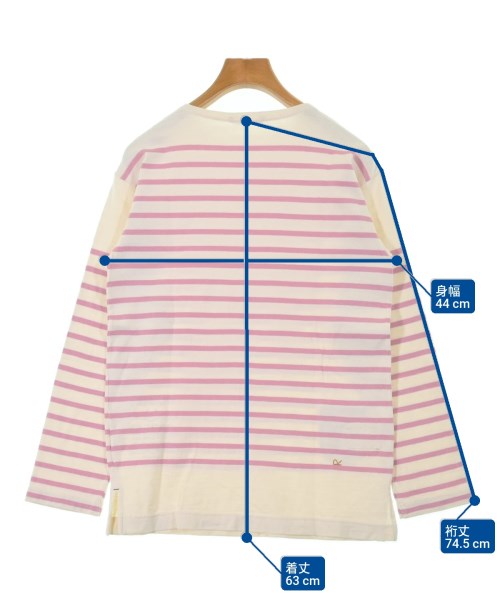 45R（フォーティーファイブアール）Tシャツ・カットソー ベージュ サイズ:F レディース/2200632792092