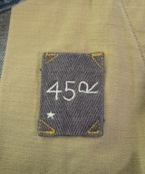 45R（フォーティーファイブアール）ひざ丈スカート 紺 サイズ:1(S位) レディース/2200633406011