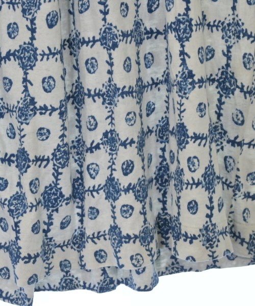 45R（フォーティーファイブアール）ひざ丈スカート 青 サイズ:0(F) レディース/2200633406035