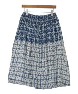 45R（フォーティーファイブアール）ひざ丈スカート 青 サイズ:0(F) レディース/2200633406035