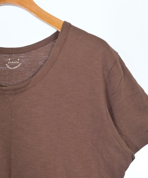 45R（フォーティーファイブアール）Tシャツ・カットソー 茶 サイズ:3(L位) レディース/2200606710169