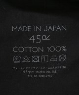 45R（フォーティーファイブアール）Tシャツ・カットソー 黒 サイズ:0(F) レディース/2200611317056
