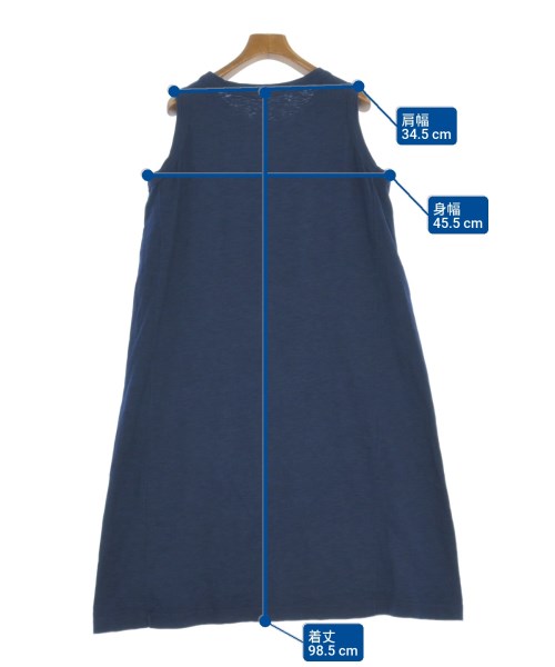 45R（フォーティーファイブアール）ワンピース 青 サイズ:0(F) レディース/2200610822100