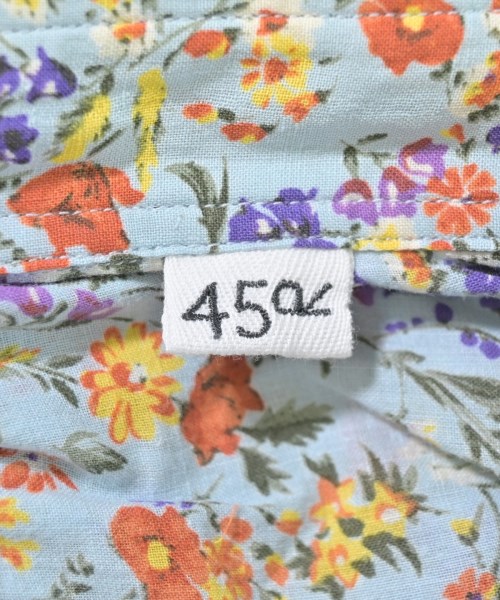 45R（フォーティーファイブアール）シャツワンピース 青 サイズ:F レディース/2200611536259