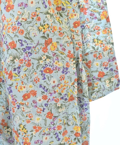 45R（フォーティーファイブアール）シャツワンピース 青 サイズ:F レディース/2200611536259