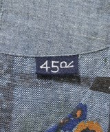 45R（フォーティーファイブアール）ワンピース 青 サイズ:-(M位) レディース/2200611536266