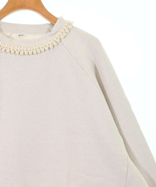 45R（フォーティーファイブアール）スウェット 白 サイズ:0(F) レディース/2200611536488