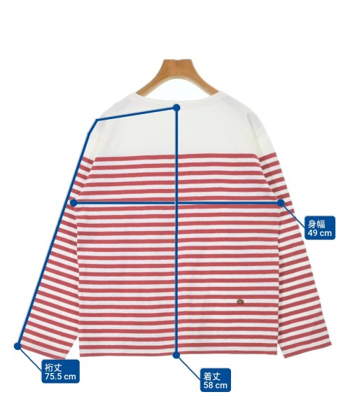 45R（フォーティーファイブアール）Tシャツ・カットソー 白 サイズ:2(M位) レディース/2200611536556