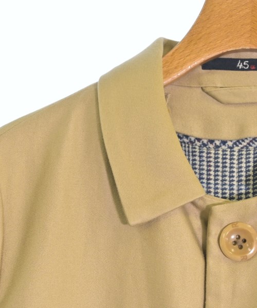 45R（フォーティーファイブアール）ステンカラーコート ベージュ サイズ:3(L位) レディース/2200614642018