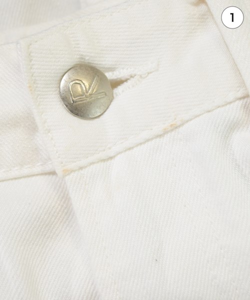 45R（フォーティーファイブアール）デニムパンツ 白 サイズ:1(S位) レディース/2200618799022