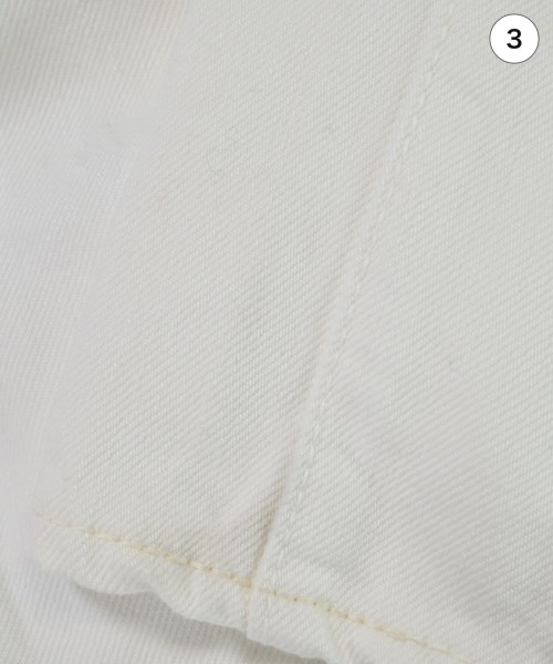 45R（フォーティーファイブアール）デニムパンツ 白 サイズ:1(S位) レディース/2200618799022