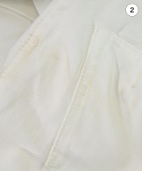 45R（フォーティーファイブアール）デニムパンツ 白 サイズ:1(S位) レディース/2200618799022