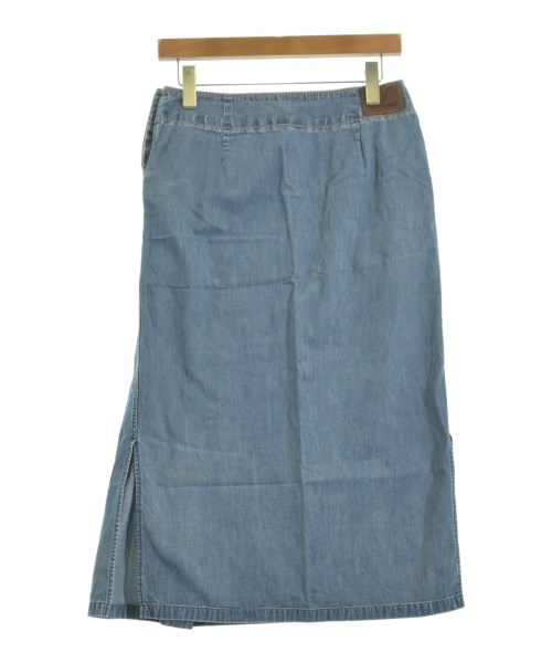 45R（フォーティーファイブアール）ロング・マキシ丈スカート 青 サイズ:2(M位) レディース/2200610586040