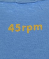 45R（フォーティーファイブアール）Tシャツ・カットソー 青 サイズ:F レディース/2200616419168