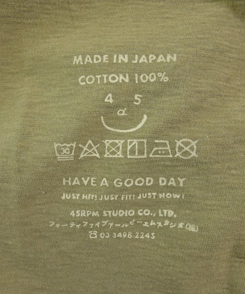 45R（フォーティーファイブアール）タンクトップ カーキ サイズ:F レディース/2200616419175