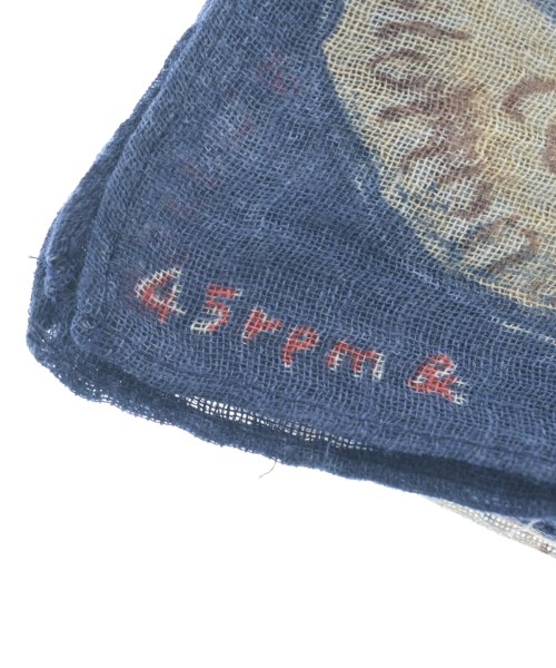 45R（フォーティーファイブアール）バンダナ・スカーフ 紺 サイズ:- レディース/2200620071109