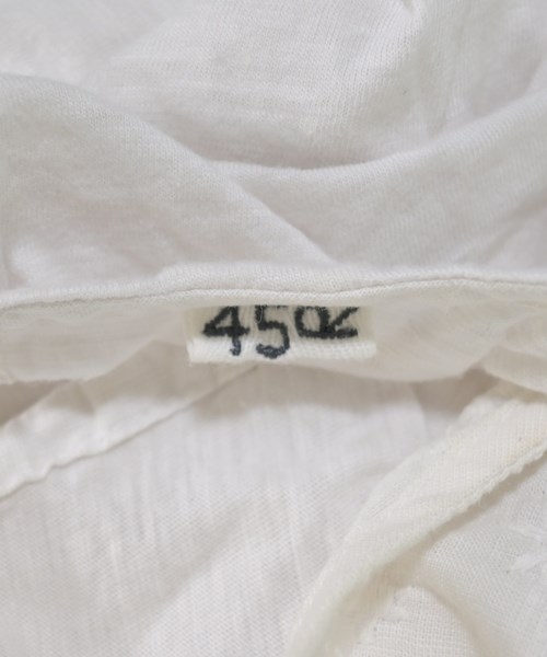 45R（フォーティーファイブアール）ブラウス 白 サイズ:-(M位) レディース/2200608968087