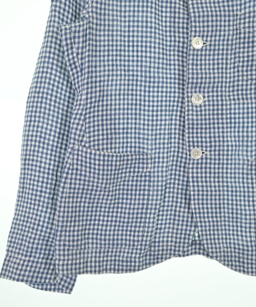 45R（フォーティーファイブアール）カジュアルジャケット 青 サイズ:1(S位) レディース/2200620445016