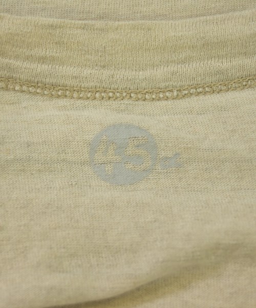45R（フォーティーファイブアール）Tシャツ・カットソー ベージュ サイズ:2(M位) レディース/2200620445023