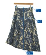 45R（フォーティーファイブアール）ひざ丈スカート 紺 サイズ:1(S位) レディース/2200620526029