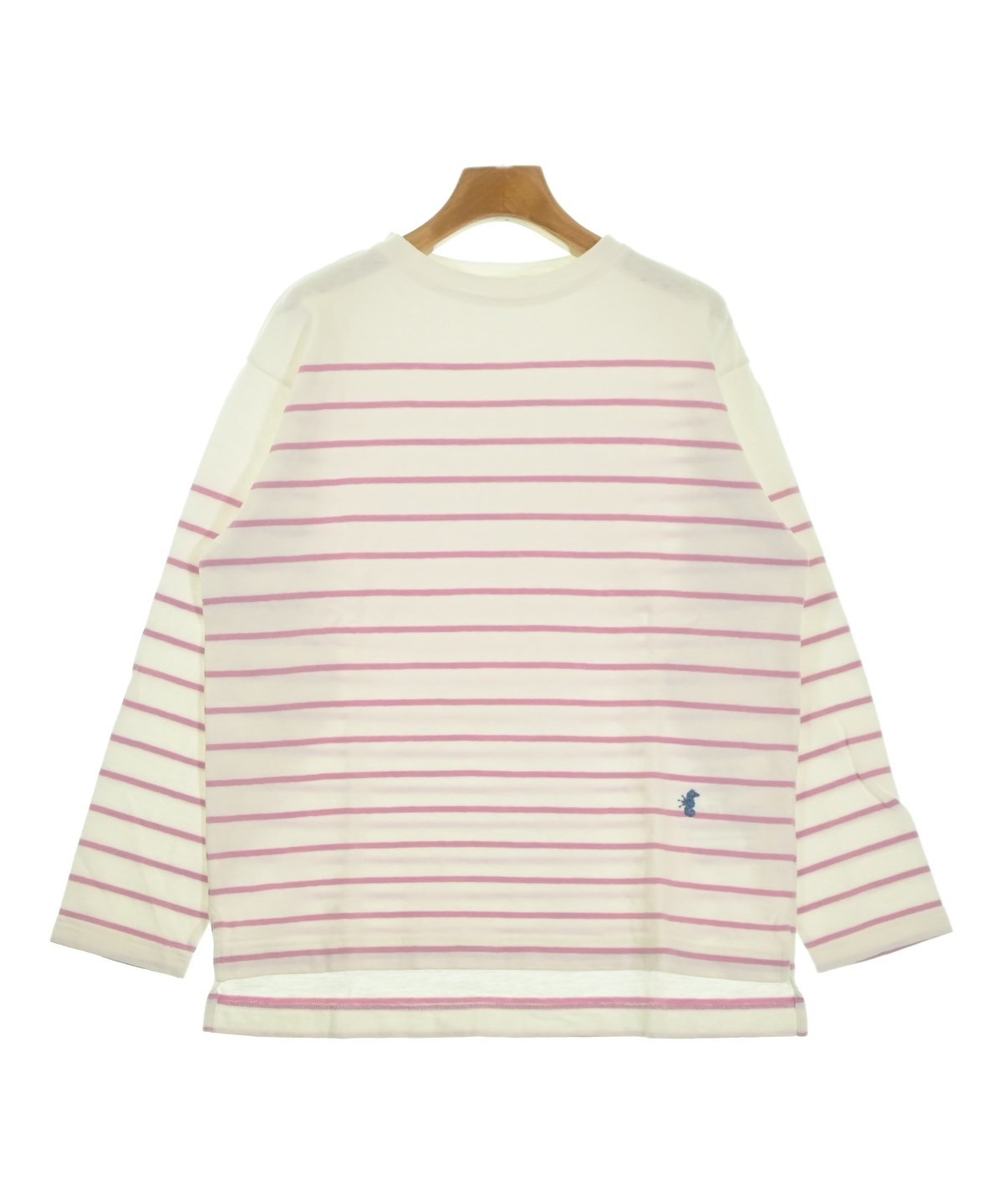 45R(フォーティーファイブ・アール) 長袖カットソー レディース - 白 45R（フォーティーファイブアール）Tシャツ・カットソー 白 サイズ:1(S