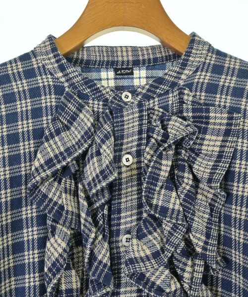 45R（フォーティーファイブアール）カジュアルシャツ 青 サイズ:0(F) レディース/2200673702241