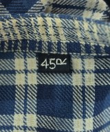 45R（フォーティーファイブアール）カジュアルシャツ 青 サイズ:0(F) レディース/2200673702241