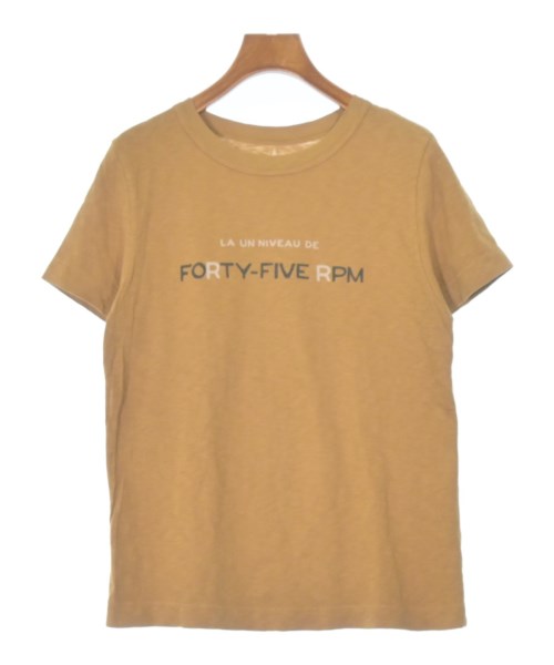 45R(フォーティーファイブアール)Tシャツ・カットソー ベージュ サイズ:3(L位)/2200674253131