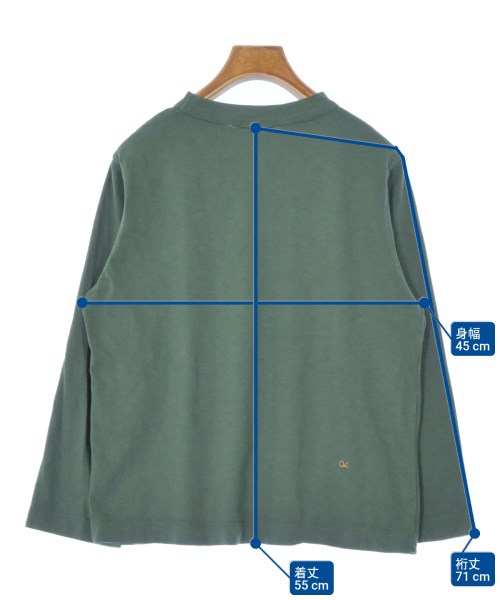 45R（フォーティーファイブアール）Tシャツ・カットソー 緑 サイズ:3(L位) レディース/2200674309012