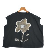 45R（フォーティーファイブアール）Tシャツ・カットソー 黒 サイズ:F レディース/2200674309029