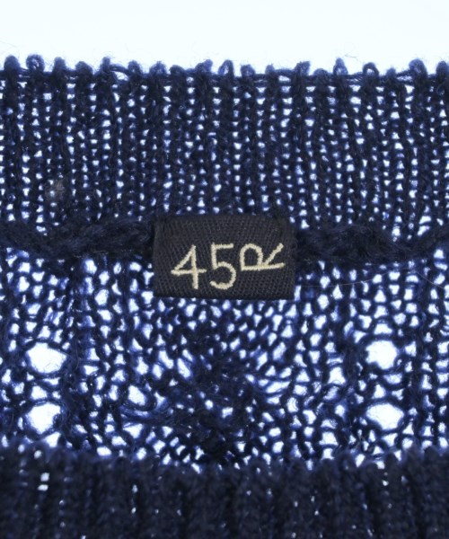 45R（フォーティーファイブアール）ニット・セーター 紺 サイズ:F レディース/2200674388116