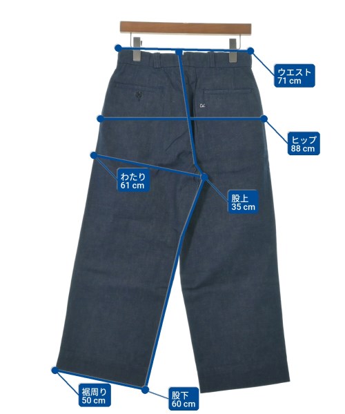 45R（フォーティーファイブアール）デニムパンツ 紺 サイズ:2(M位) レディース/2200654759035